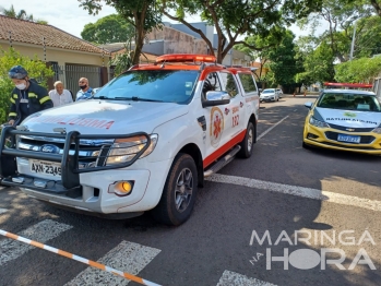 foto de Motorista invade preferencial, e provoca acidente envolvendo viatura da Polícia Militar