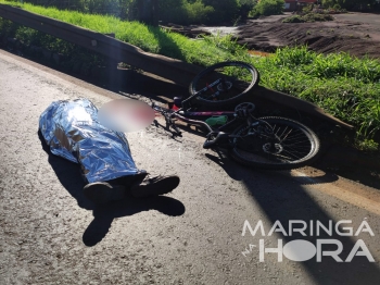 foto de Ciclista de 19 anos morre atropelado na PR-317 em Maringá