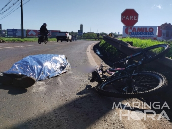 foto de Ciclista de 19 anos morre atropelado na PR-317 em Maringá