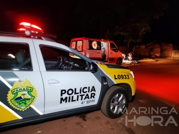 foto de Homem é socorrido pelo SAMU após levar facadas em Paiçandu