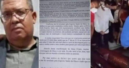 Não ressuscitou; Pastor que dizia voltar à vida depois que morresse após 3 dias do falecimento