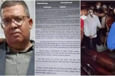 foto de Não ressuscitou; Pastor que dizia voltar à vida depois que morresse após 3 dias do falecimento