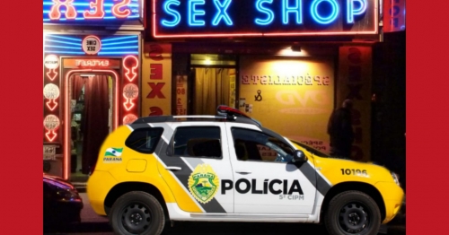 Criminosos assaltam sex shop e levam dinheiro e brinquedinhos caros no norte do Paraná