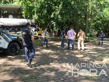 foto de Jovem é surpreendido dentro do Parque do Ingá e assassinado a tiros em Maringá