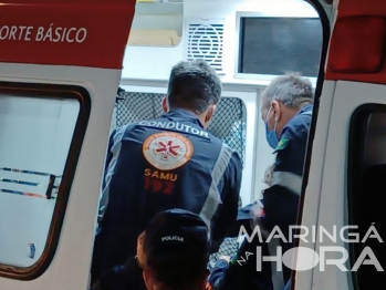 foto de Pedestre é intubado e fica em estado grave após ser atropelado em Maringá