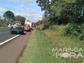 foto de Capotamento na BR-376 termina com várias vítimas próximo à Marialva