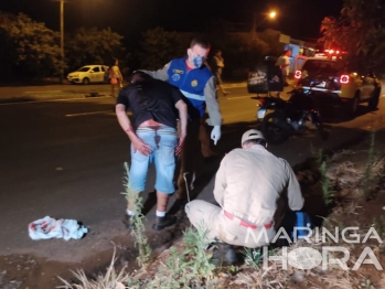 foto de Homem é agredido com facão em Maringá