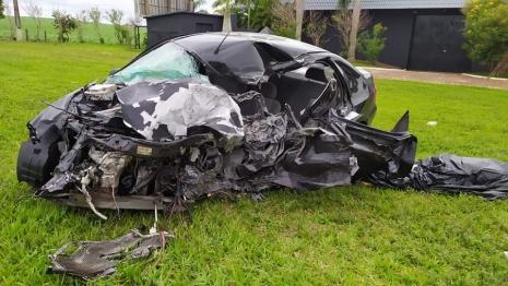 foto de Colisão frontal mata homem em rodovia no norte do Paraná