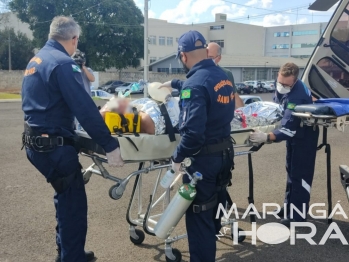 foto de Após bater em esposa, homem é agredido pelo enteado e fica em estado grave em Marialva