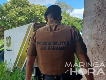 foto de Corpo em estado de decomposição é encontrado no interior de construção abandonada próximo ao HU de Maringá