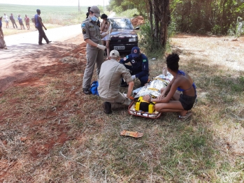 foto de Homem fica em estado grave após se acidentar em cachoeira na cidade de Mandaguaçu