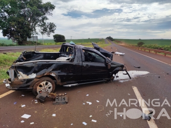 foto de Motorista de 34 anos morre após veículo capotar na rodovia PR-323 