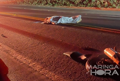 foto de Motociclista morre em trágico acidente no noroeste do Paraná