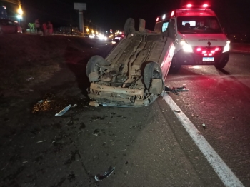 foto de Acidente gravíssimo termina com diversas vítimas na BR-376 em Sarandi