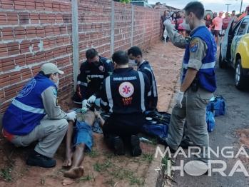 foto de Homem fica em estado grave após ser brutalmente agredido em Mandaguaçu