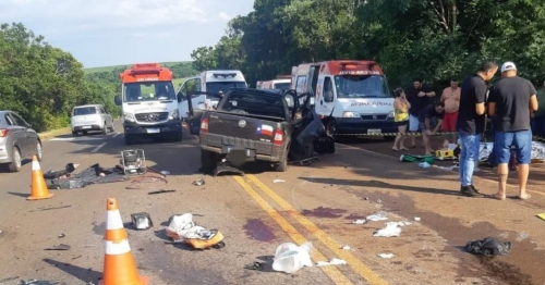 Mãe morre, pai e filha além de outras duas pessoas ficam feridas em trágico acidente no Paraná