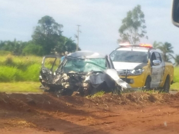 foto de Motorista morre após bater de frente com caminhão na região