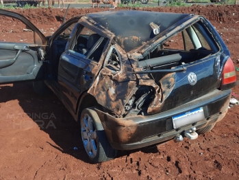 foto de Capotamento termina com vítima grave em Sarandi