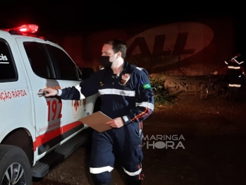 foto de Identificada idosa que morreu atropelada por trem na linha férrea de Maringá