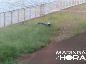 foto de Mulher é encontrada morta no lago do Parque Alfredo Nyffler de Maringá