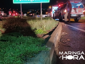 foto de Motociclista é socorrido em estado gravíssimo após sofrer queda de moto em Mandaguaçu