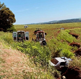 foto de Vítimas de acidente que terminou em duas mortes e uma pessoa gravemente ferida na região foram identificadas