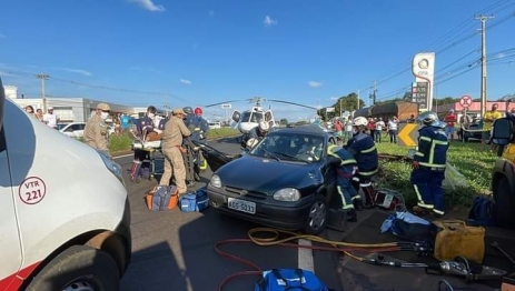 foto de Duas mortes de acidente na BR-376 próximo a Marialva; a segunda vítima morreu no hospital