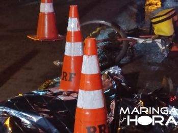 foto de Condutor atropela e acaba matando ciclista e foge do local na região