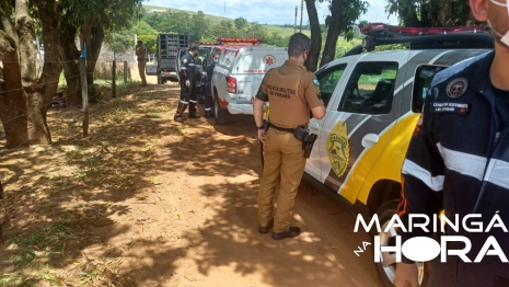 foto de Homem é brutalmente assassinado em pesqueiro situado próximo BR-376, em Mandaguaçu