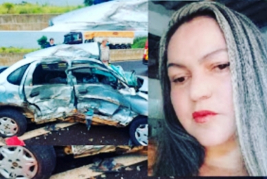 foto de Mulher morre vítima de acidente na BR-376