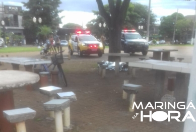 foto de Homem morre em praça de Sarandi e história por trás choca