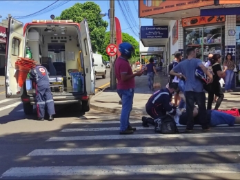 foto de Indo para a casa da avó almoçar jovem sofre acidente de trânsito em Maringá