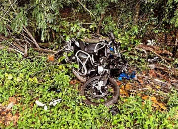 foto de Homem morre ao sofrer acidente violento em rodovia no Paraná