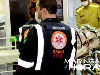 foto de Motociclista atropela idoso e foge do local em Maringá