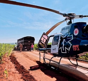 foto de Após sofrer gravíssimo acidente em estrada rural jovem acaba morrendo