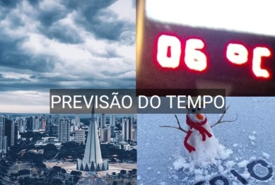 foto de Queda nas temperaturas poderá provocar frio intenso nos próximos dias em Maringá