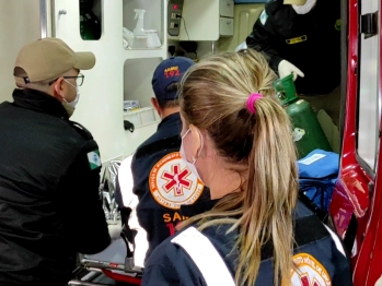 foto de Jovem é encaminhado para hospital de Maringá após sofrer gravíssimo acidente