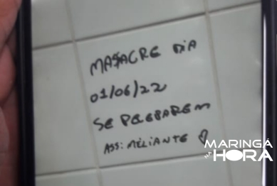 foto de Anúncio de suposto massacre em colégio de Maringá intriga alunos e funcionários