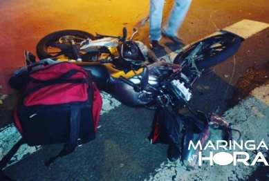 foto de Motorista com suspeitas de embriaguez se envolve em acidente, foge do local e acaba preso em Maringá