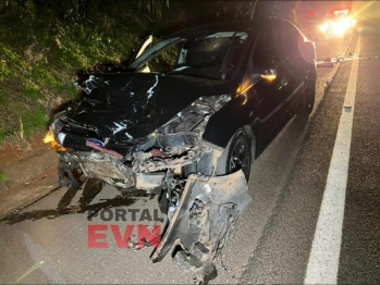 foto de Jovem morre após colisão entre dois carros na PR 317 em Maringá