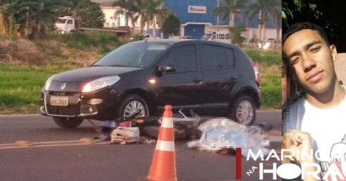 Jovem de 20 anos morre em acidente no Contorno Sul de Maringá