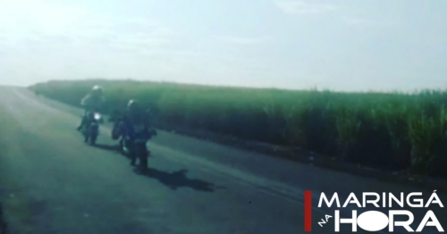 Vídeo mostra exato momento em que motociclistas se envolvem em gravíssimo acidente durante racha