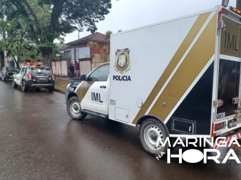 foto de Mulher é encontrada morta com marcas de sangue dentro de casa em Maringá