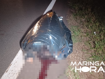 foto de Homem que completaria aniversário hoje morre atropelado na BR-376 na frente da esposa e filhas