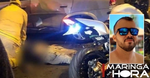 Jovem acaba morrendo após colidir motocicleta violentamente contra carro