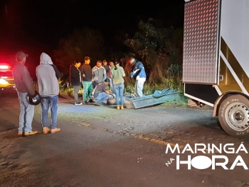 foto de Motociclista é atingido frontalmente por carro e acaba morrendo em Marialva