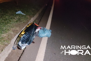 foto de Pedestre morre e motociclista fica em estado grave após acidente na PR-317 em Maringá