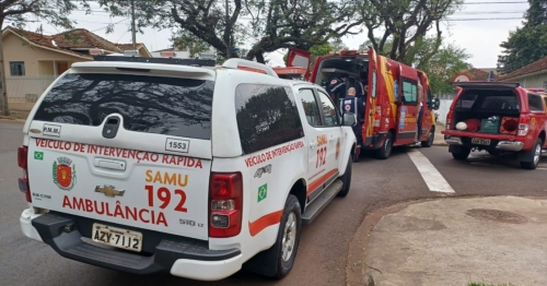 Motociclista fica ferido após sofrer grave acidente em Maringá