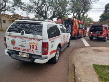 foto de Motociclista fica ferido após sofrer grave acidente em Maringá