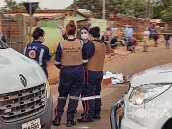 foto de Homem é executado com vários tiros em Paiçandu